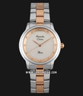 Alexandre Christie AC 2782 LH BTRMS Ladies Mother of Pearl Dial Dual Tone Stainless Steel-0