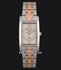 Alexandre Christie AC 2786 LH BTRMD Ladies Rose Gold MOP Dial Dual Tone Stainless Steel Strap-0