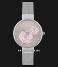 Alexandre Christie AC 2792 LH BSSLG Ladies Taupe Dial Silver Mesh Strap-0