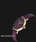 Alexandre Christie AC 2794 LD BRUPU Passion Ladies Purple Dial Purple Mesh Strap-1