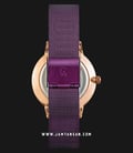 Alexandre Christie AC 2794 LD BRUPU Passion Ladies Purple Dial Purple Mesh Strap-2