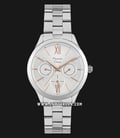 Alexandre Christie AC 2796 BF BSSSL Ladies Silver Dial Stainless Steel Strap-0
