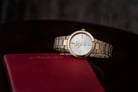 Alexandre Christie AC 2798 LH BGPIV Ladies Champagne Dial Gold Stainless Steel Strap-1
