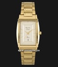 Alexandre Christie AC 2802 LD BGPIV Ladies Silver Dial Gold Stainless Steel Strap-0