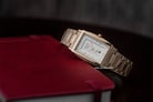 Alexandre Christie AC 2802 LD BGPIV Ladies Silver Dial Gold Stainless Steel Strap-1