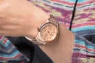 Alexandre Christie AC 2804 BF BRGLN Rose Gold Dial Rose Gold Stainless Steel Strap-1