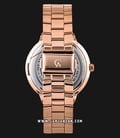 Alexandre Christie AC 2805 BF BRGSL Ladies Silver Dial Rose Gold Stainless Steel Strap-2
