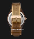 Alexandre Christie Multifunction AC 2808 BF RRGBOBO Ladies Brown Dial Brown Rubber Strap-2