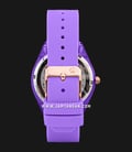 Alexandre Christie Multifunction AC 2808 BF RRGPUPU Ladies Purple Dial Purple Rubber Strap-2