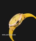 Alexandre Christie Multifunction AC 2808 BF RRGYL Ladies Yellow Dial Yellow Solid Rubber Strap-1