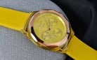 Alexandre Christie Multifunction AC 2808 BF RRGYL Ladies Yellow Dial Yellow Solid Rubber Strap-3