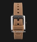 Alexandre Christie Passion AC 2810 LD RIPBABO Ladies Black Dial Brown Rubber Strap-2