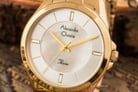 Alexandre Christie AC 2816 LH BGPSL Passion Ladies Silver Dial Gold Stainless Steel Strap-2