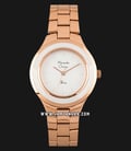 Alexandre Christie AC 2821 LH BRGSL Passion Ladies Silver Dial Rose Gold Stainless Steel Strap-0