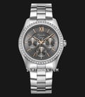 Alexandre Christie Multifunction AC 2827 BF BSSGRRG Ladies Grey Dial Stainless Steel Strap-0