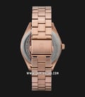 Alexandre Christie AC 2830 BF BRGSL Ladies Silver Dial Rose Gold Stainless Steel Strap-2