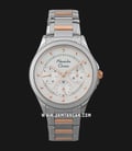 Alexandre Christie AC 2832 BF BTRMS Ladies Silver Mother of Pearl Dial Dual Tone Stainless Steel-0