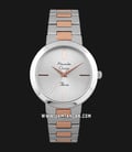 Alexandre Christie Passion AC 2838 LH BTRSL Silver Dial Dual Tone Stainless Steel Strap-0
