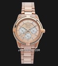Alexandre Christie AC 2843 BF BRGLN Ladies Dual Tone Dial Rose Gold Stainless Steel Strap-0