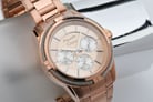 Alexandre Christie AC 2843 BF BRGLN Ladies Dual Tone Dial Rose Gold Stainless Steel Strap-4