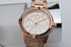 Alexandre Christie AC 2843 BF BRGLN Ladies Dual Tone Dial Rose Gold Stainless Steel Strap-5