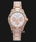 Alexandre Christie AC 2843 BF BRGSLRG Ladies Dual Tone Dial Rose Gold Stainless Steel Strap-0