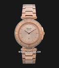 Alexandre Christie AC 2867 LD BRGLN Ladies Rose Gold Dial Rose Gold Stainless Steel-0