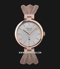 Alexandre Christie Passion AC 2872 LD BRGSL Ladies Silver Dial Rose Gold Stainless Steel Strap-0