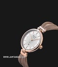 Alexandre Christie Passion AC 2872 LD BRGSL Ladies Silver Dial Rose Gold Stainless Steel Strap-1