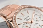 Alexandre Christie AC 2949 BF BRGSL Ladies Silver MOP Dial Rose Gold Stainless Steel Strap-9