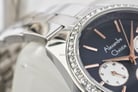 Alexandre Christie AC 2949 BF BSSBURG Ladies Blue MOP Dial Stainless Steel Strap-8