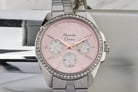 Alexandre Christie AC 2949 BF BSSPNRG Ladies Pink MOP Dial Stainless Steel Strap-5