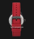 Alexandre Christie Multifunction AC 2989 BF REPRE Ladies Red Dial Red Rubber Strap-2