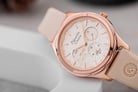 Alexandre Christie Bloom AC 2994 BF RRGLN Ladies Rose Gold  Dial Beige Rubber Strap-4