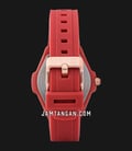 Alexandre Christie AC 2A02 BF RRGRE Ladies Transparency Dial Red Rubber Strap-2
