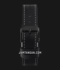 Alexandre Christie AC 2A05 LH LIPBA Ladies Black Dial Black Leather Strap-2