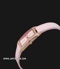 Alexandre Christie AC 2A05 LH LRGPN Ladies Light Pink Dial Pink Leather Strap-1