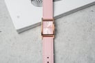 Alexandre Christie AC 2A05 LH LRGPN Ladies Light Pink Dial Pink Leather Strap-4