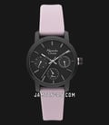 Alexandre Christie Passion AC 2A22 BF RIPBALK Black Dial Pink Rubber Strap-0