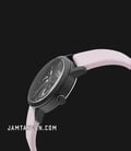 Alexandre Christie Passion AC 2A22 BF RIPBALK Black Dial Pink Rubber Strap-1