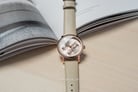 Alexandre Christie Passion AC 2A25 BF LRGLG Ladies Rose Gold Dial Beige Leather Strap-4