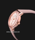 Alexandre Christie Passion AC 2A25 BF LRGLNPN Ladies Rose Gold Dial Leather Strap-1
