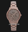 Alexandre Christie Passion AC 2A39 BF BRGBO Brown Dial Rose Gold Stainless Steel Strap-0