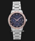 Alexandre Christie AC 2A45 BF BTRBU Ladies Blue Dial Stainless Steel Strap-0