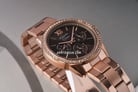 Alexandre Christie AC 2A46 BF BRGGR Ladies Brown Dial Rose Gold Stainless Steel Strap-6