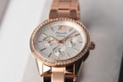 Alexandre Christie AC 2A46 BF BRGSL Ladies Silver Dial Rose Gold Stainless Steel Strap-5