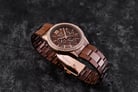 Alexandre Christie AC 2A46 BF BROBO Ladies Brown Dial Brown Stainless Steel Strap-5