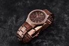 Alexandre Christie AC 2A46 BF BROBO Ladies Brown Dial Brown Stainless Steel Strap-6