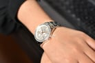Alexandre Christie AC 2A46 BF BSSSLRG Ladies Silver Dial Stainless Steel Strap-7