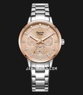 Alexandre Christie Passion AC 2A57 BF BTRRG Ladies Rose Gold Dial Stainless Steel Strap-0